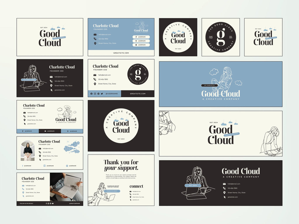 Sleek & Serious Small Business Bundle