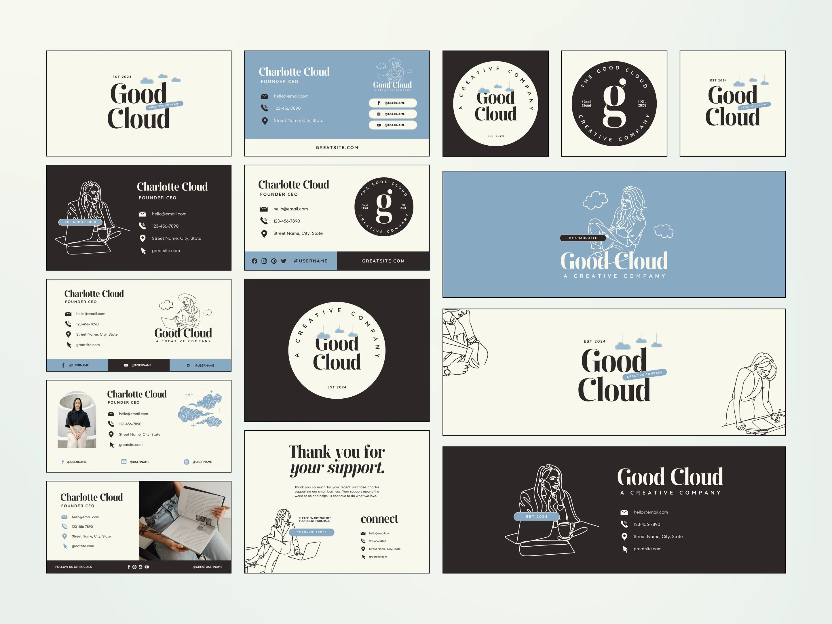 Sleek & Serious Small Business Bundle