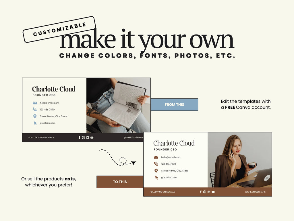 Sleek & Serious Small Business Bundle
